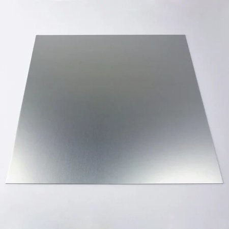 ONLINEMETALS 0.04" Anodized Aluminum Sheet Clear 5005 AQ 23889